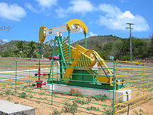 A Petrobras land oil pump
