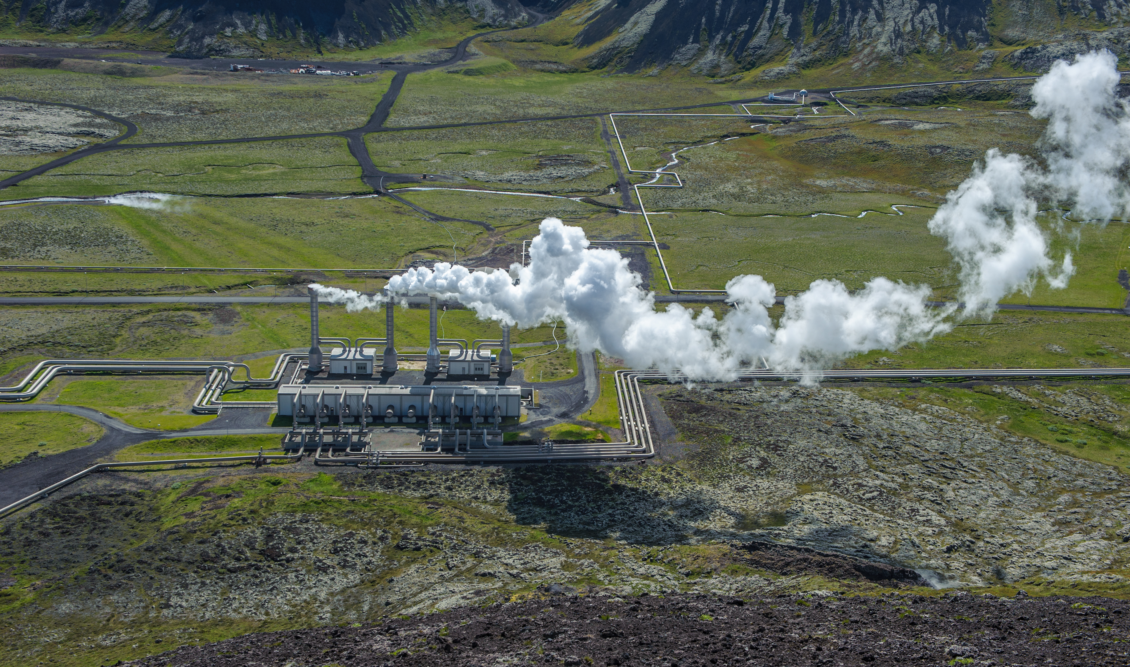 Nesjavellir geothermal power station, Iceland