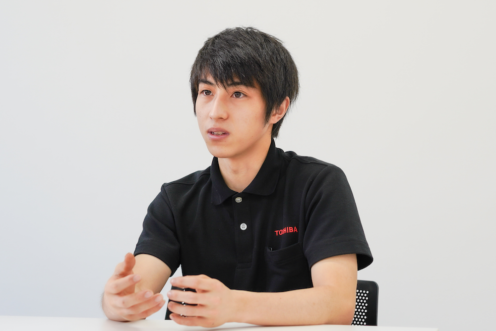 東芝産業機器システム株式会社 モータドライブ事業部 モータドライブ製造部 機械加工課 太田 彰真氏