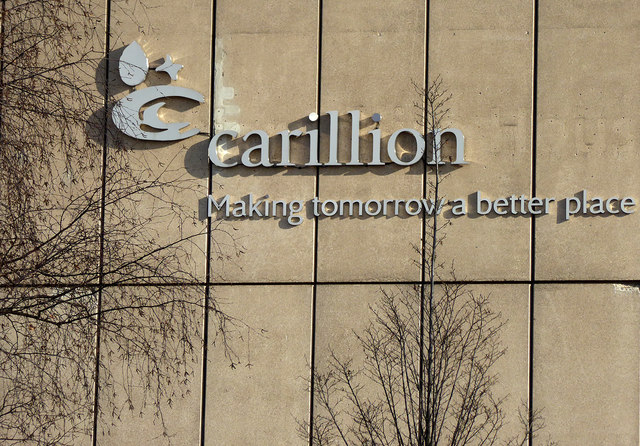 Carillion headquarters in Wolverhampton, England