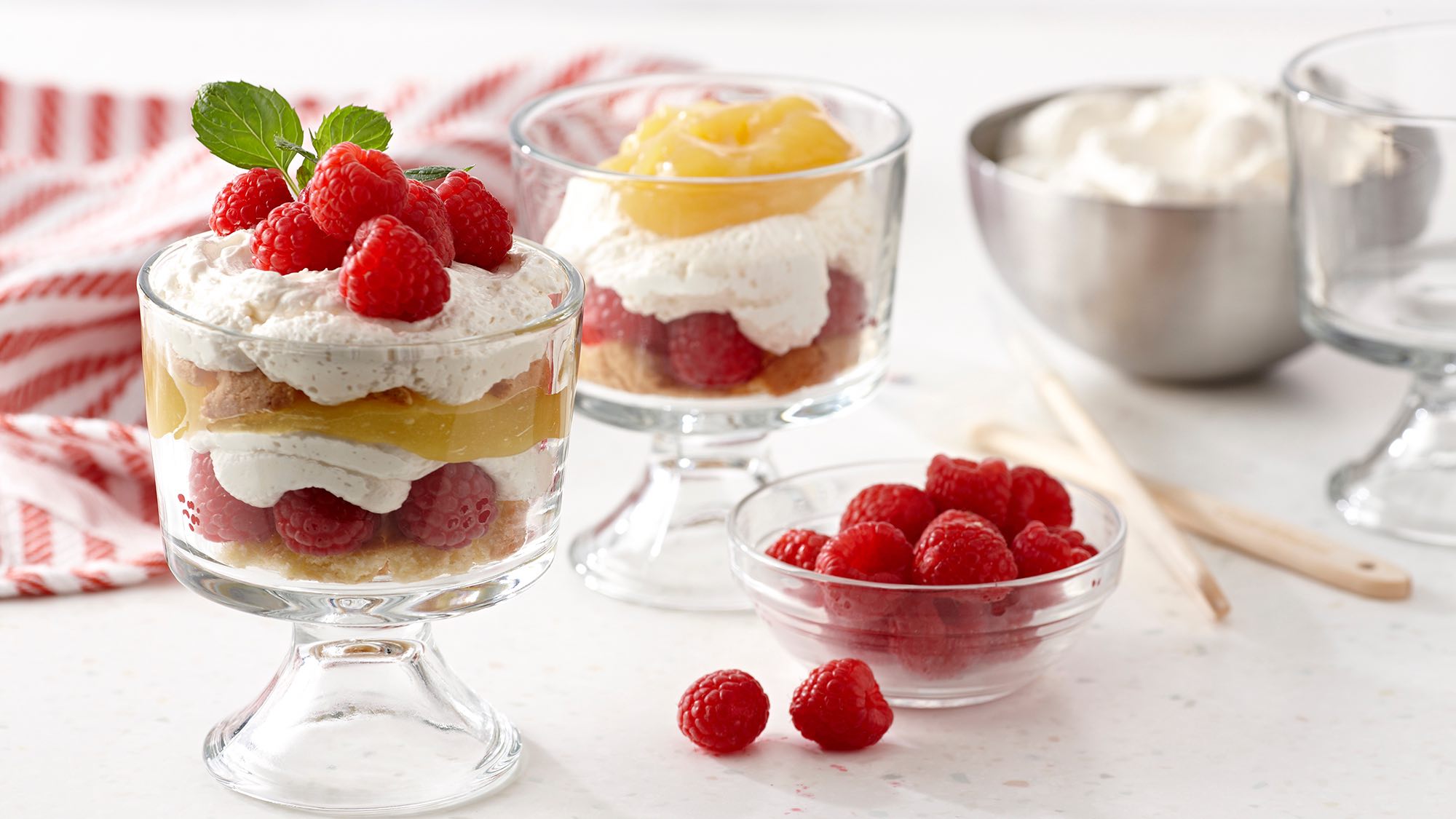 McCormick Raspberry Parfaits