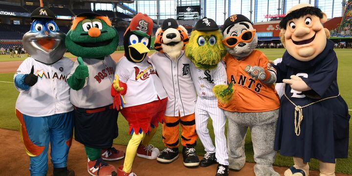 MLB mascots