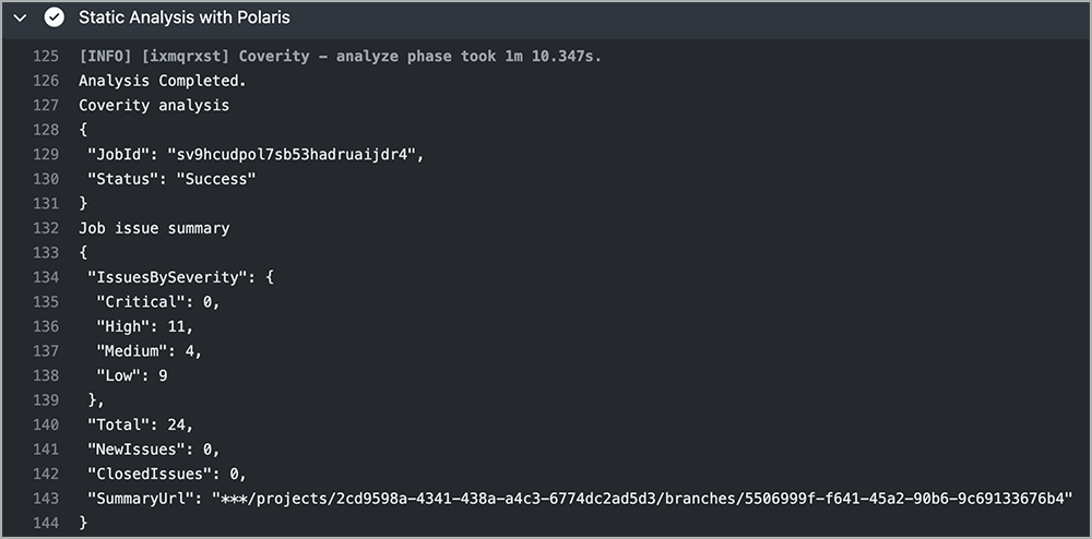 Static analysis scan identifies 24 issues within build | Synopsys