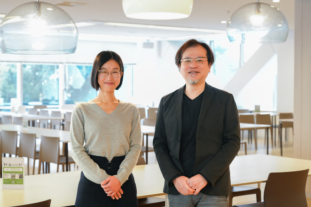 高橋氏（左）と井戸氏（右）