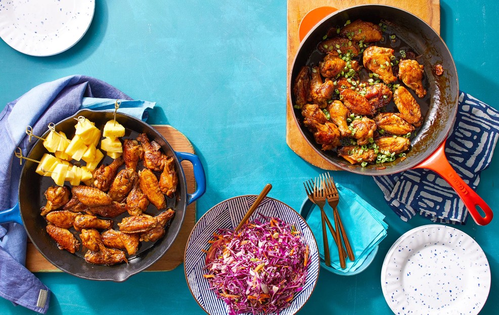 Skillet Chicken Wings