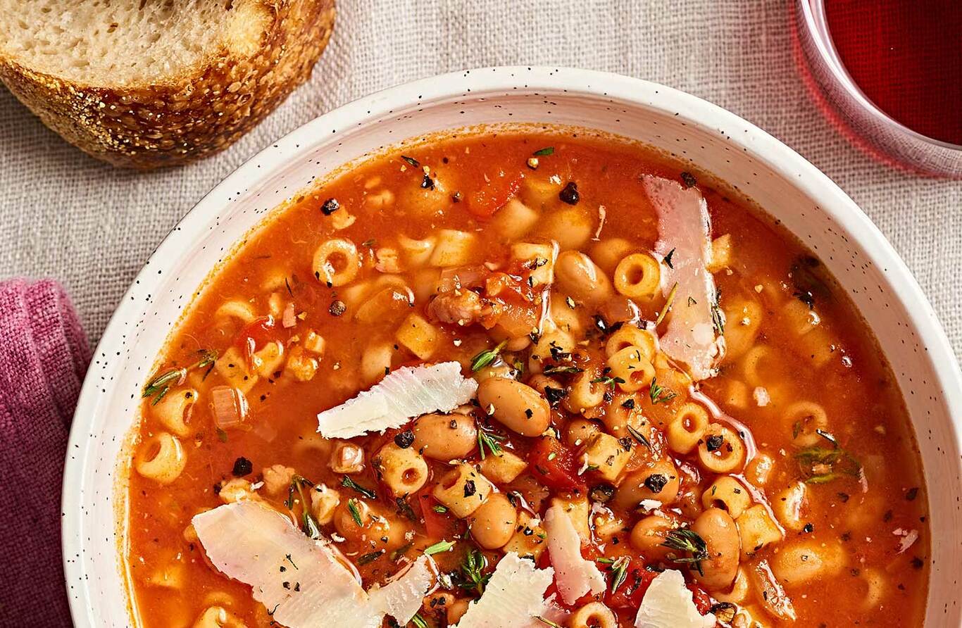 Slow cooker soup lasts all week long, if you don't eat it all the first day McCormick