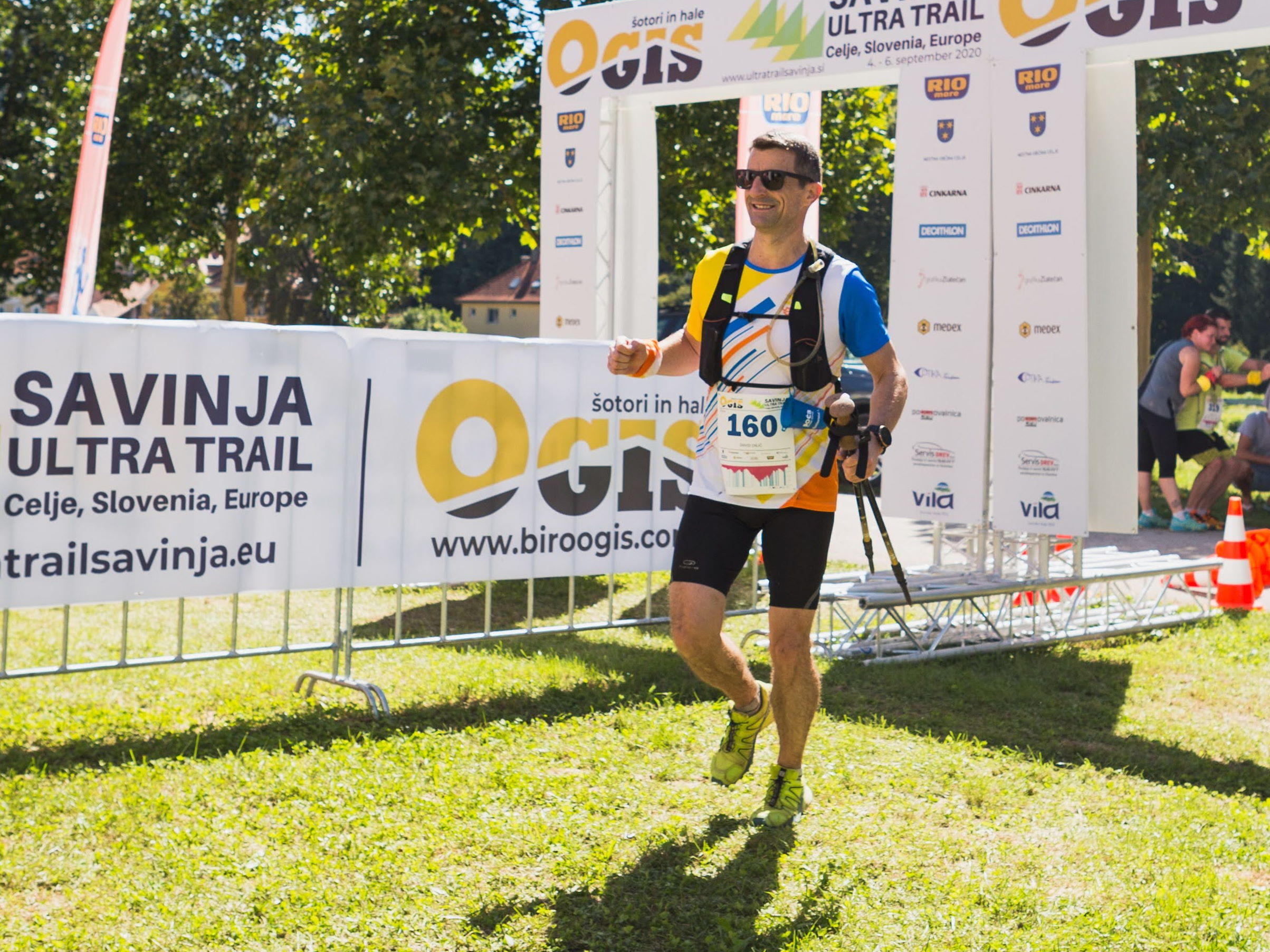 David Dilič je tekel tudi Savinja ultra trail.