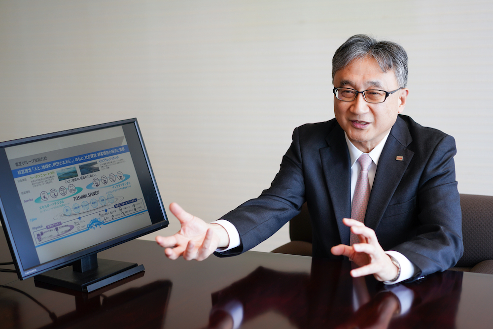 Hideaki Ishii, Toshiba’s CTO