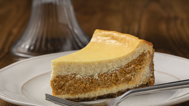 Layered Pumpkin Cheesecake Recipe