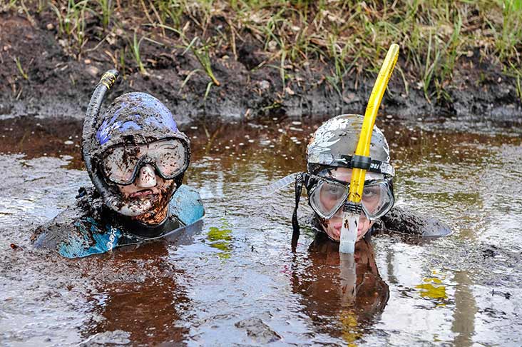 Irish Bog Snorkelling