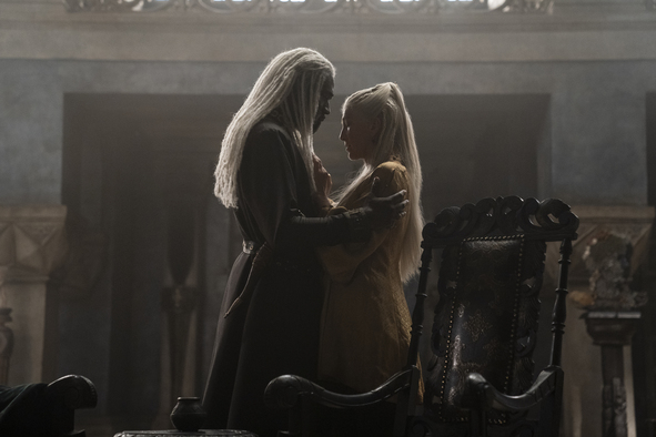 alt="Lord Corlys Velaryon & Princess Rhaenys Targaryen.jpg"