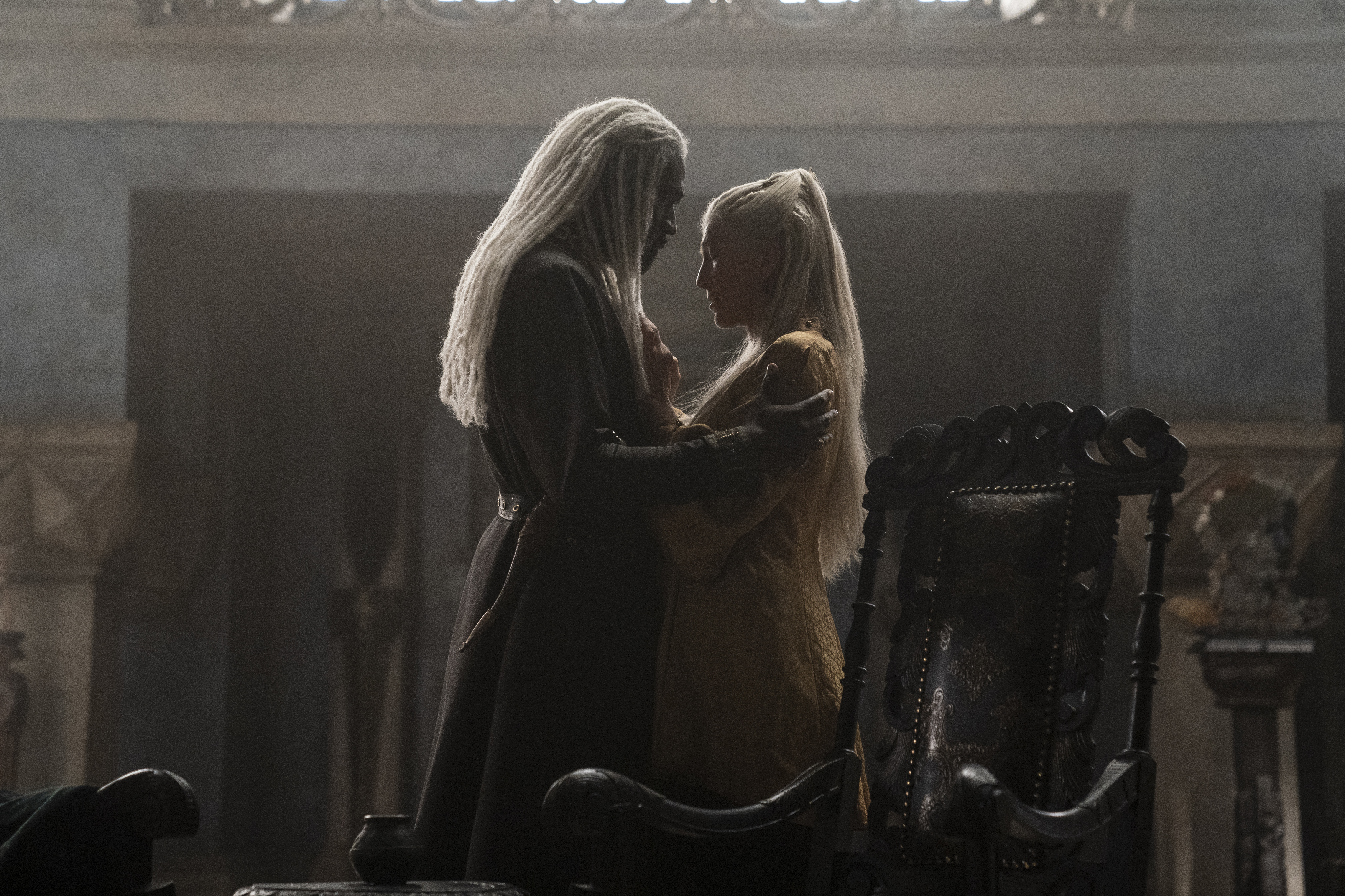 Lord Corlys Velaryon & Princess Rhaenys Targaryen.jpg