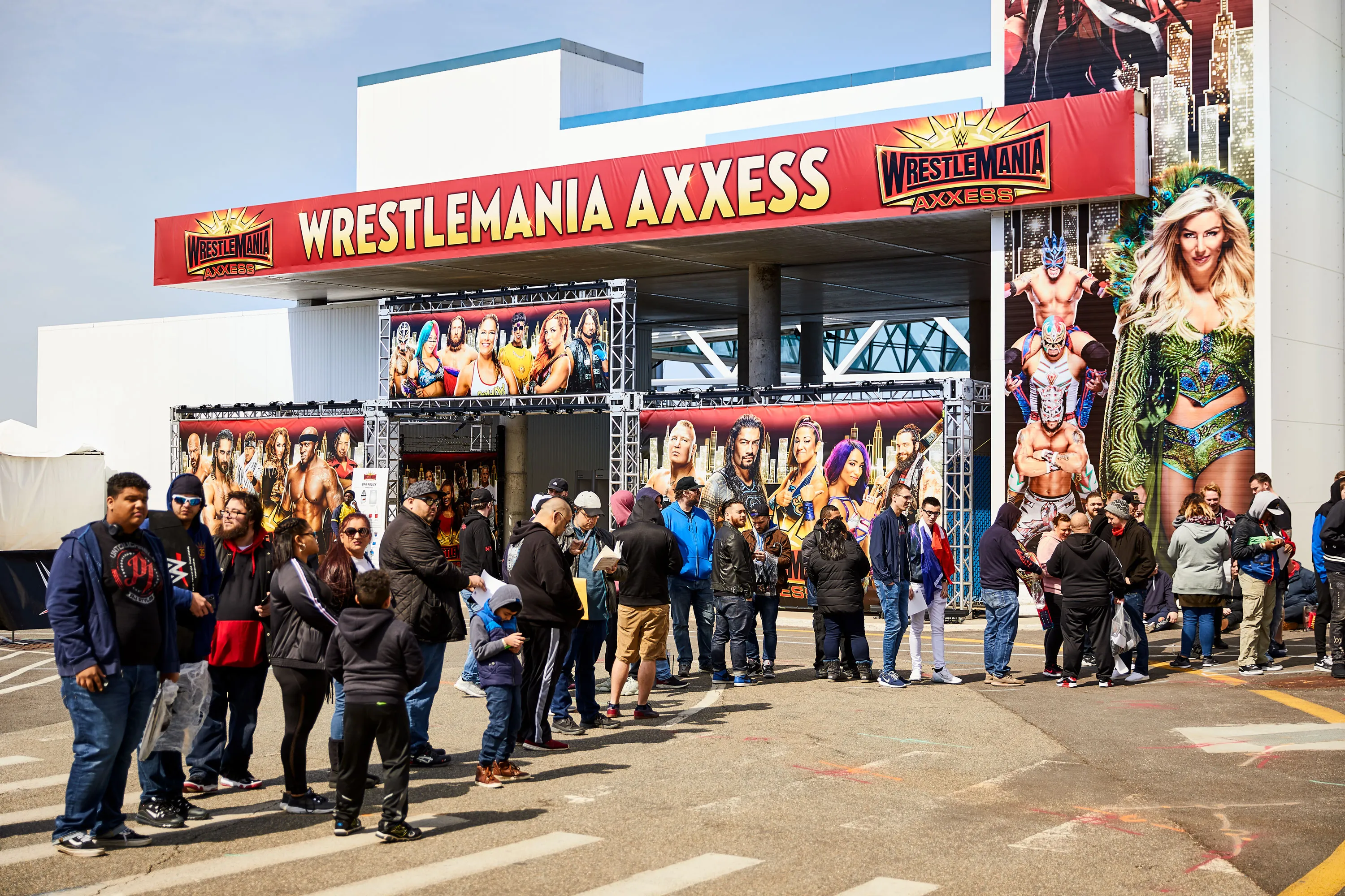 Wrestlemania line