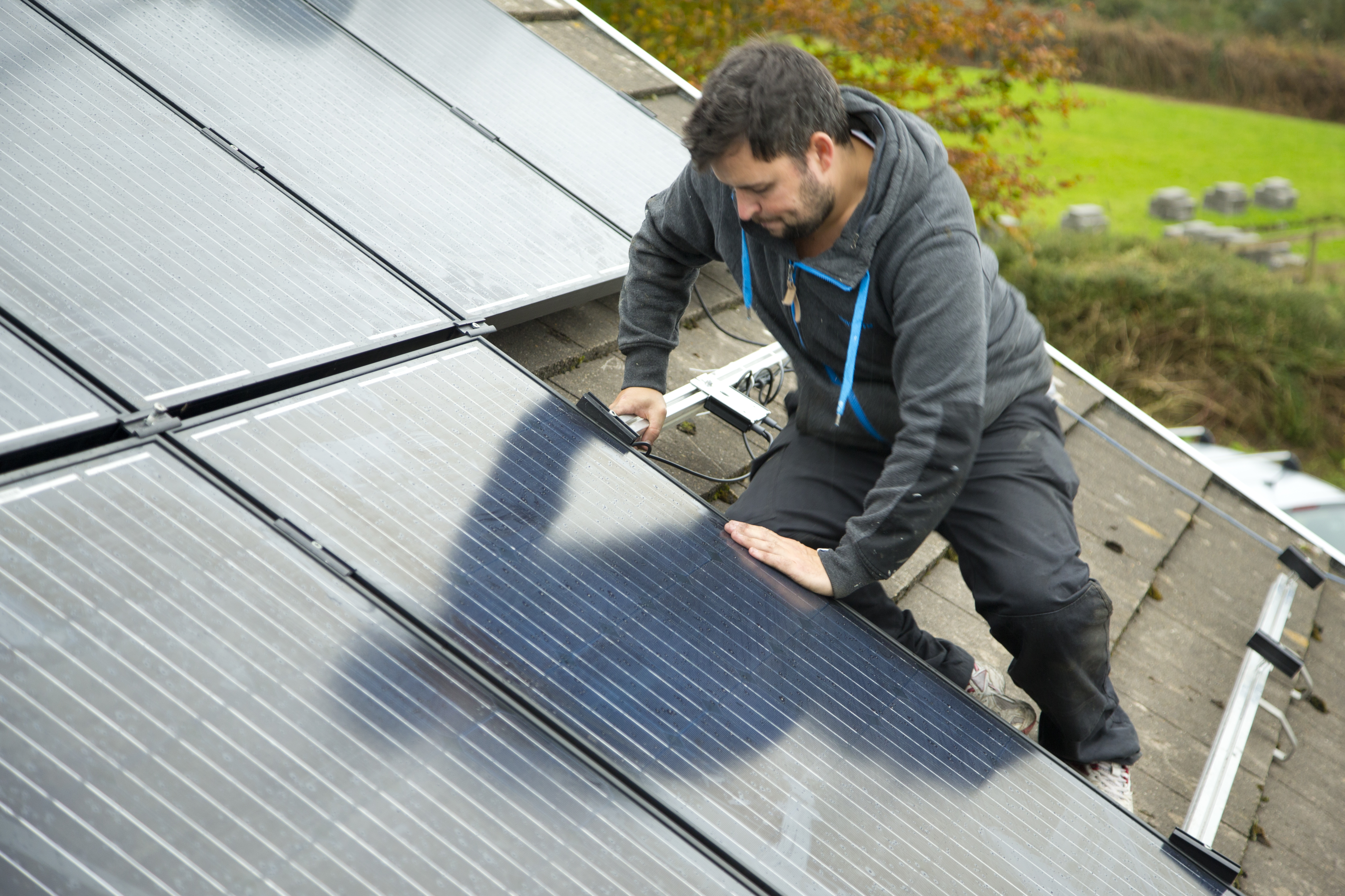 solar panel installation