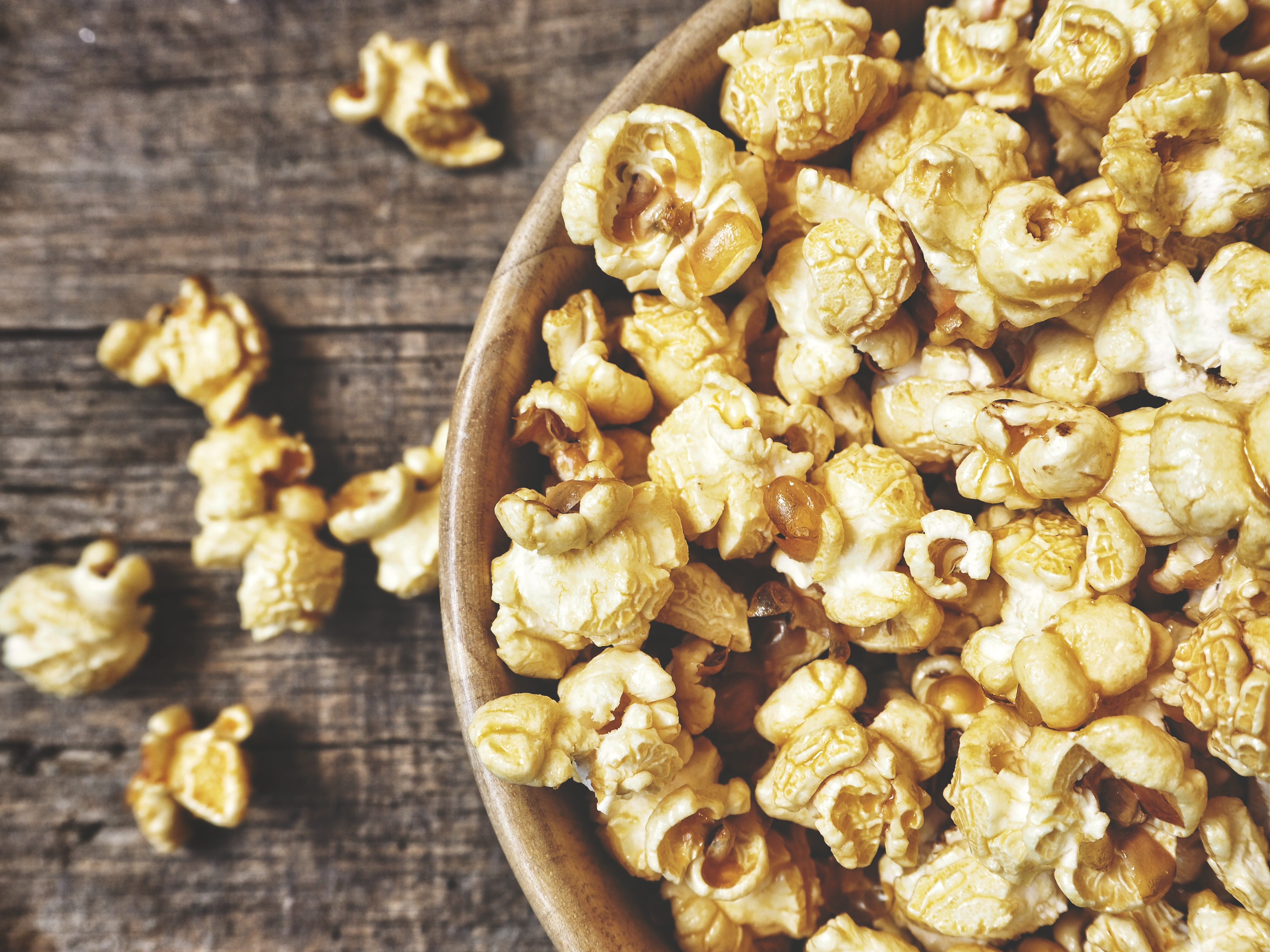 Popcorn with curry powder