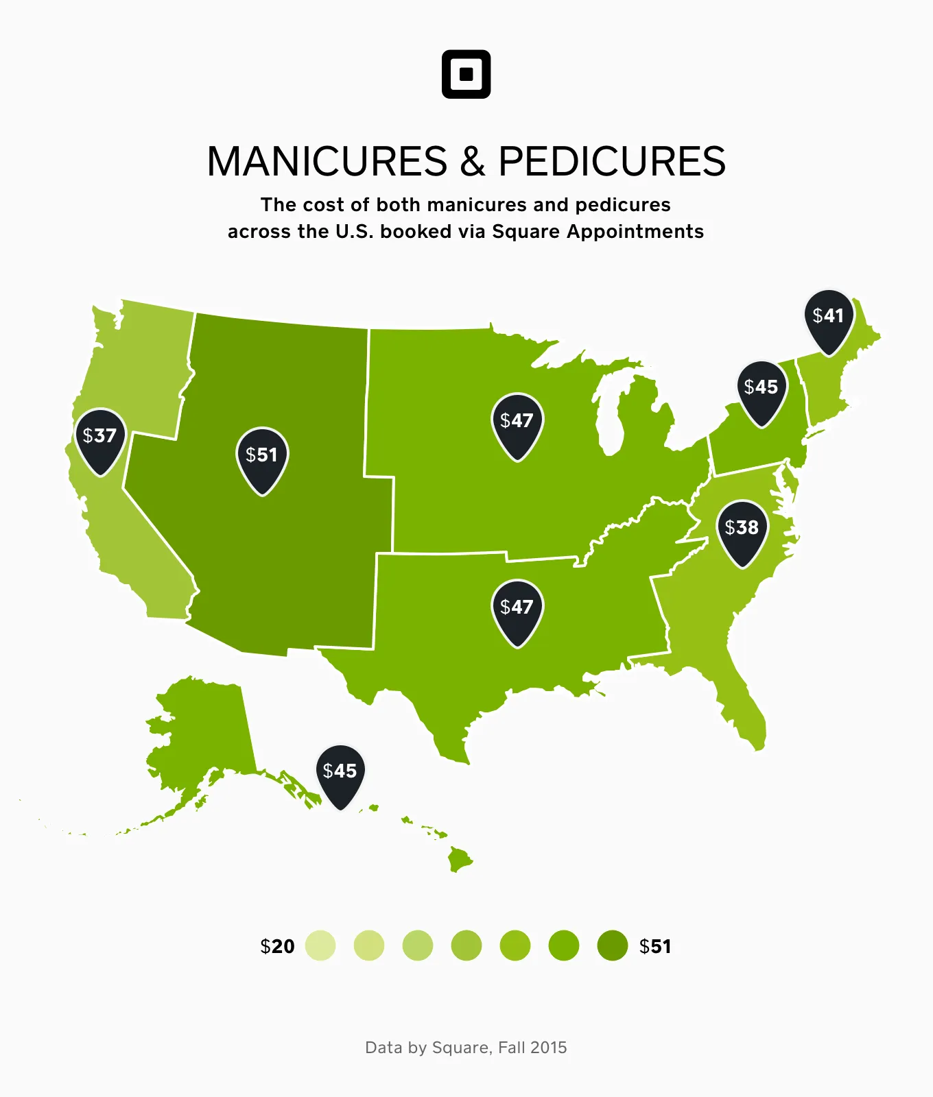 The United States of manicures.