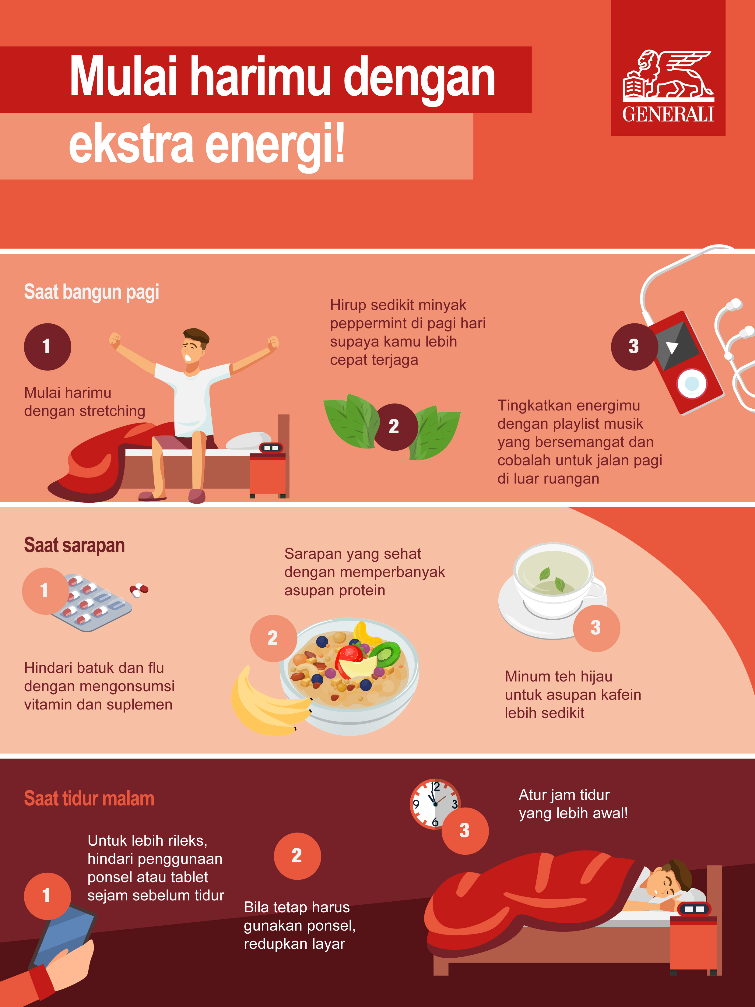 Mulai harimu dengan ekstra energi!