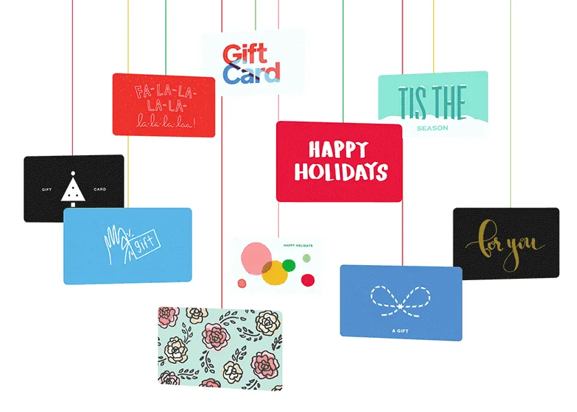 holiday 2018 gift cards