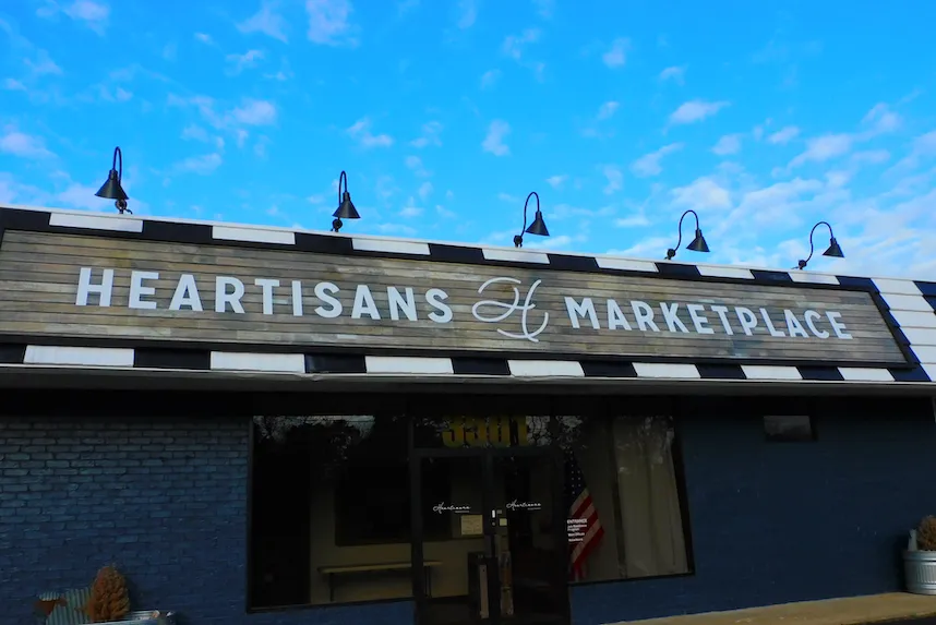 Heartisans Marketplace storefront