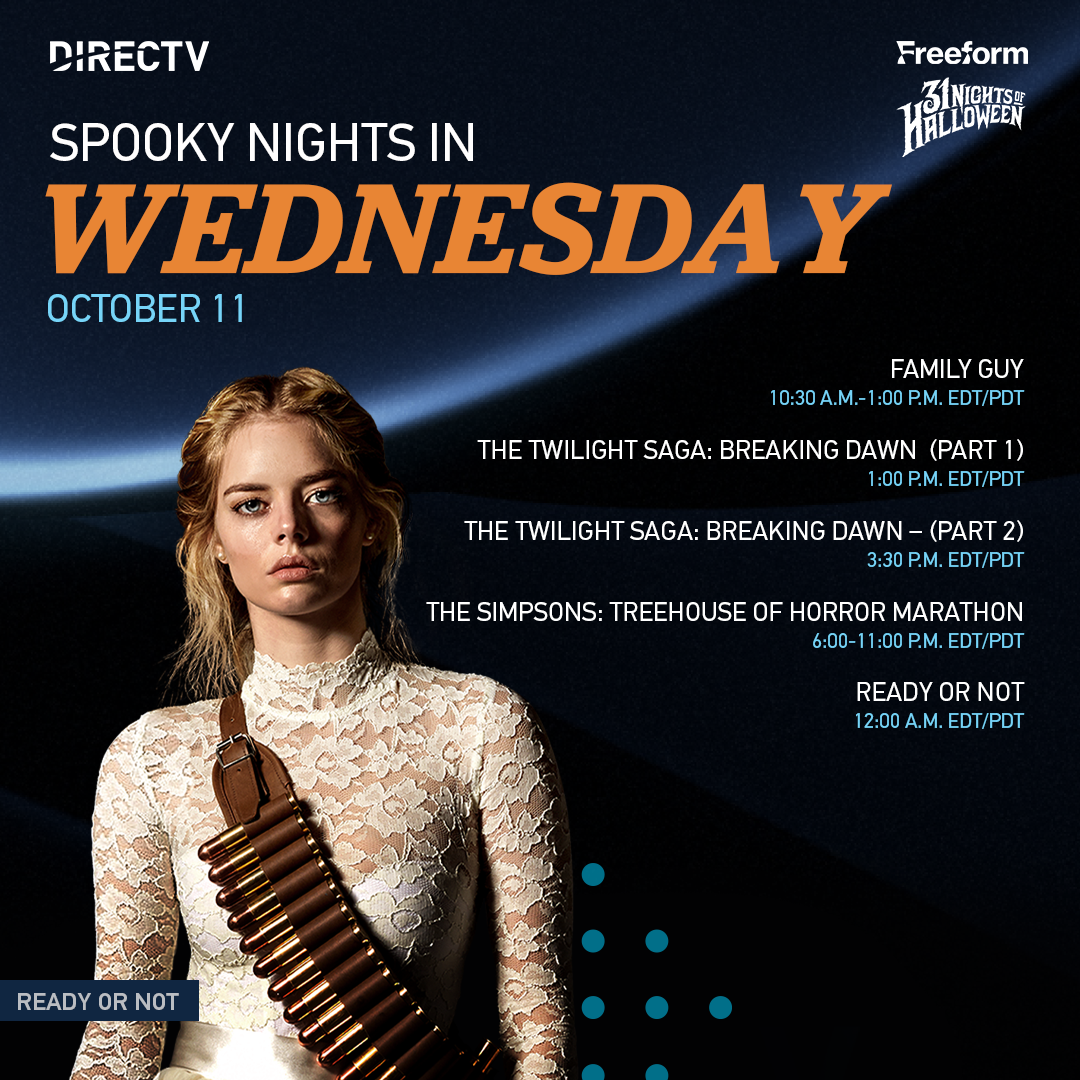 DIRECTV SCREAMS Your Spookiest Halloween Watch Guide DIRECTV Insider