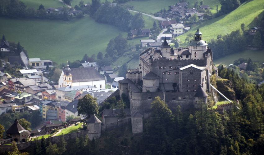 Hohenwerfen - ideja za jesenski izlet z otrokom