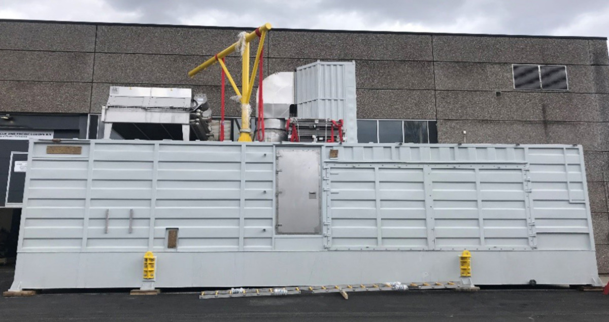 Containerized generator sets will provide backup power at the Dogger Bank Wind Farm